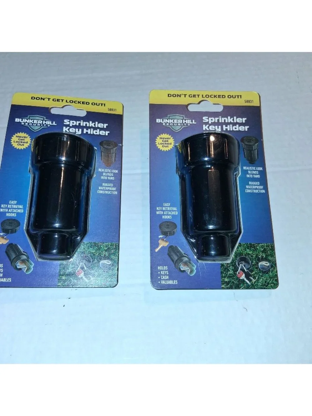 Bunker Hill Security Sprinkler Key Hider With Waterproof Design For Keys ETC.